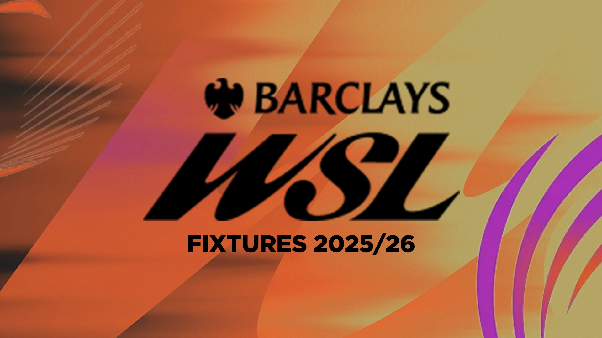 WSL league fixtures 2025/26