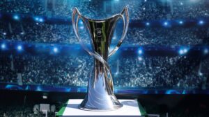 UEFA Women's champions league trophy