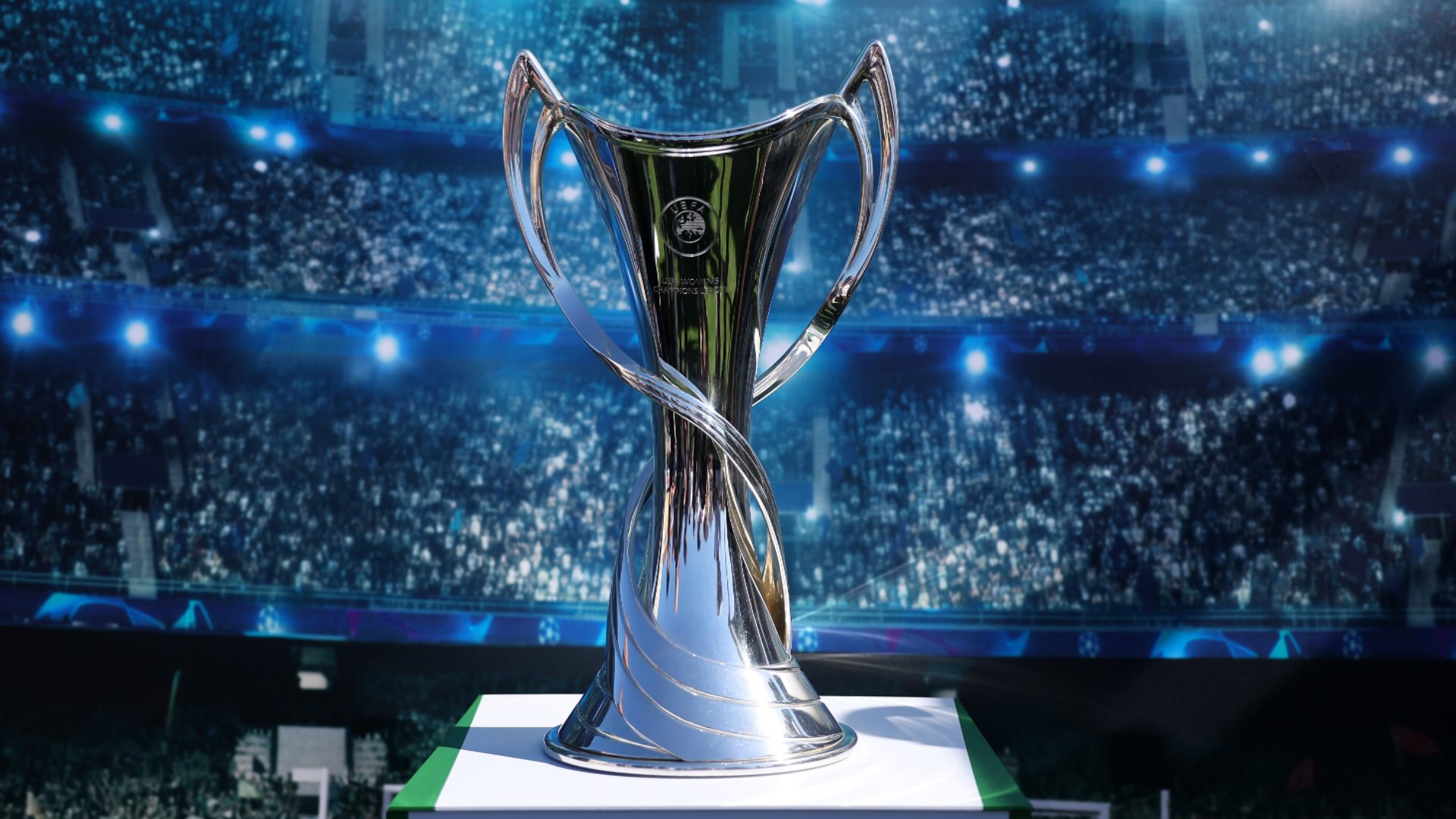 UEFA Women's champions league trophy