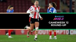 VERTA WSL2 25/26 Gameweek 12 header